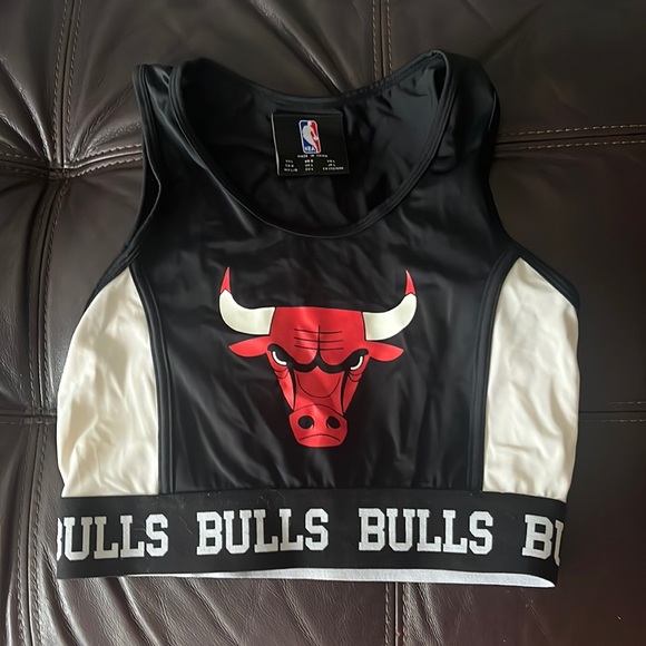 Chicago Bulls Sports Bra Top - Picture 1 of 3